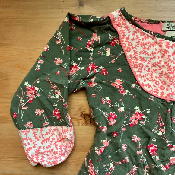Girls Boho Style Floral Tunic - Picture 2 of 13